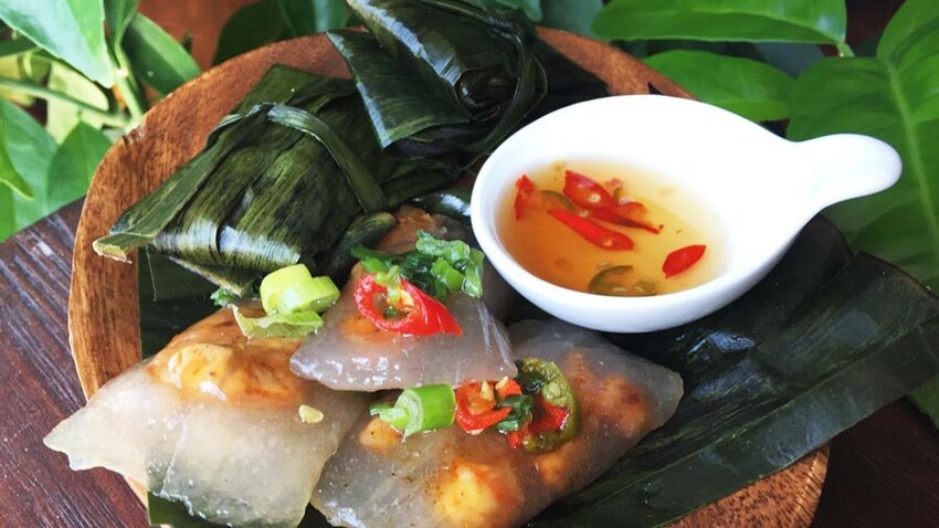 Cận cảnh Bánh lọc mệ Xuân 